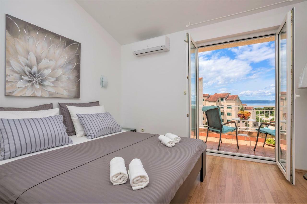 Andor - Lux, Two Beautiful Terraces With Sea & Sunset View Διαμέρισμα Μακάρσκα Εξωτερικό φωτογραφία